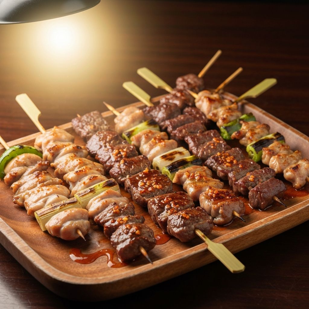 焼き鳥盛り合わせ(5本)